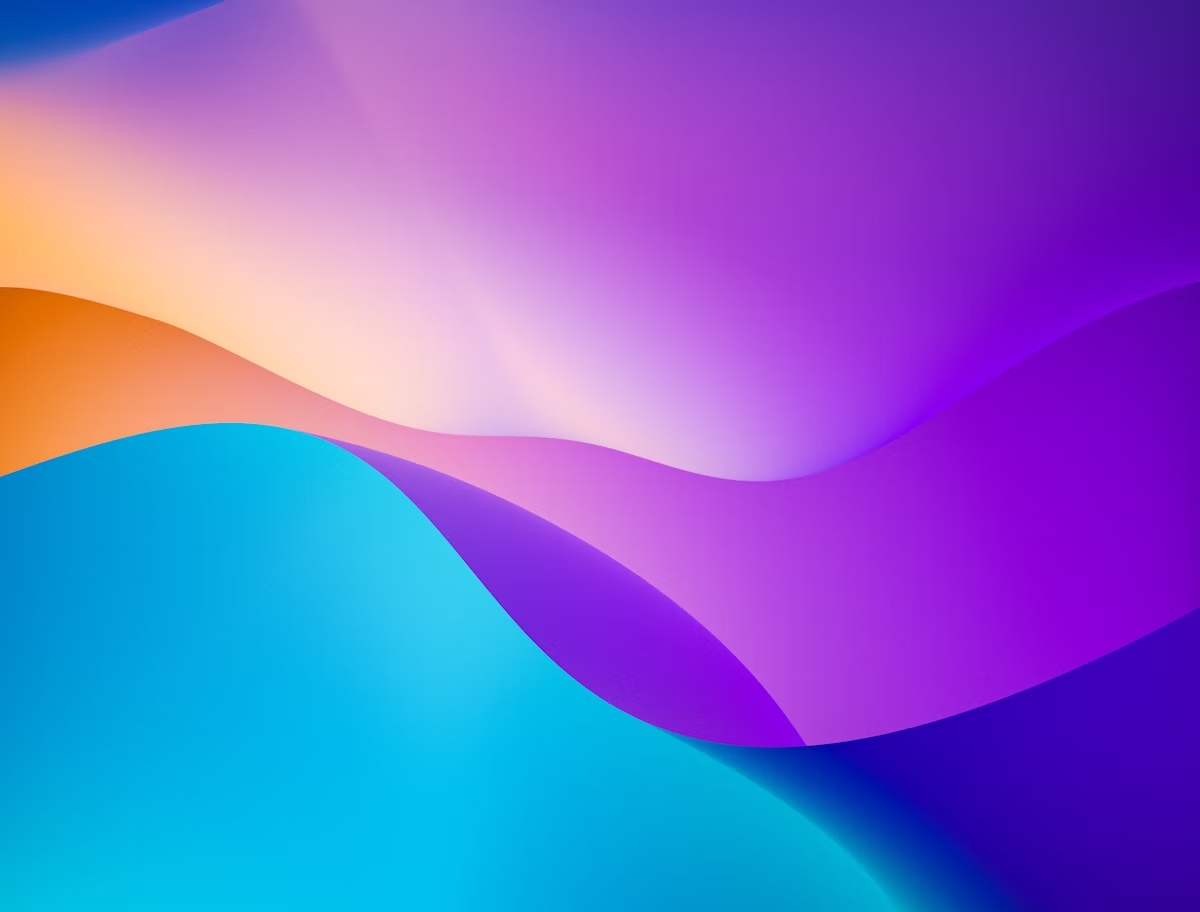 Colorful glass effect